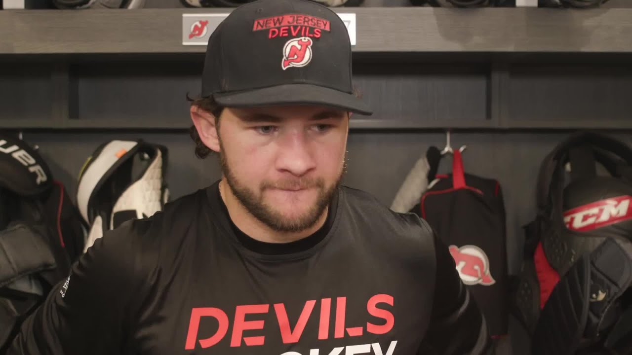 Cotter, Dillon and Keefe ahead of the Devils game against the Islanders