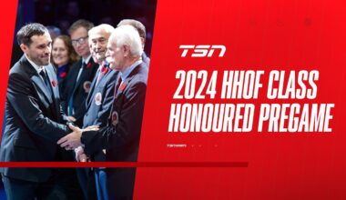 2024 HHOF Class honoured before Maple Leafs Vs Red Wings | Full Ceremony | 08/11/2024