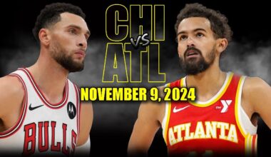 Atlanta Hawks vs Chicago Bulls Full Game Highlights - November 9, 2024 | 2024-25 NBA Season