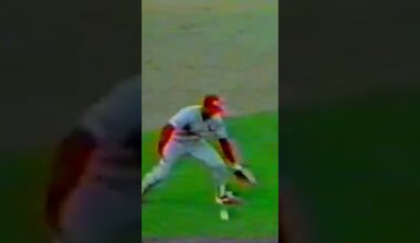 Terry Pendleton Makes An Easy Play Look Hard