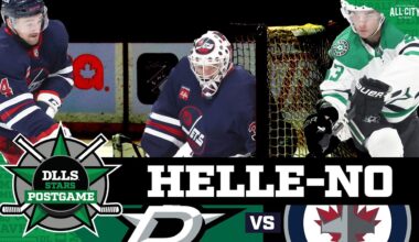 Dallas Stars defeated by Winnipeg Jets | STARS POSTGAME