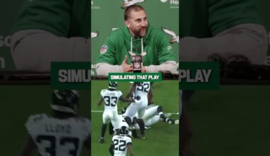 Coach Sirianni was too stunned to speak 😂