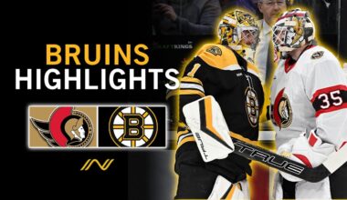 Bruins Highlights: Linus Ullmark Returns To Boston For First Time Since Trade