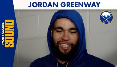 Focus On Momentum | Jordan Greenway After Buffalo Sabres 6-1 Win Over New York Rangers At MSG