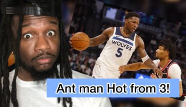 ANT MAN 9 3s! | Minnesota Timberwolves vs Portland Trail Blazers | Reaction