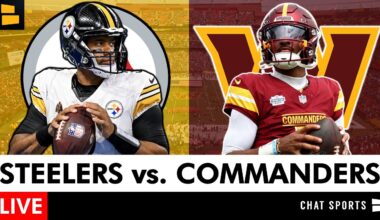 Steelers vs. Commanders Live Streaming Scoreboard, Play-By-Play & Highlights | NFL Week 10 On CBS