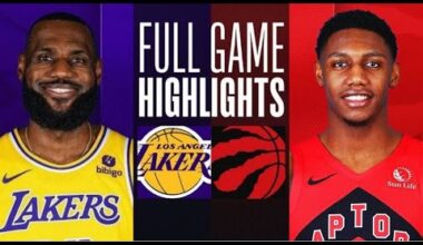 Los Angeles Lakers vs. Toronto Raptors Full Game Highlights | 2024 NBA Highlights