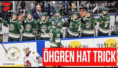 Minnesota Wild Prospect Liam Öhgren Scores First AHL Hat Trick In Iowa Wild Win Over Rival Rockford
