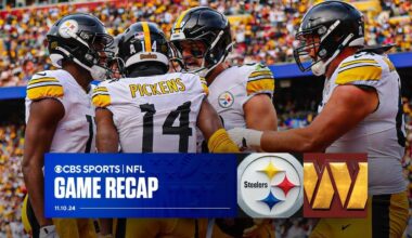 Steelers STEAL the victory LATE vs Commanders | Game Recap