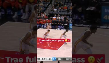 What. A. Pass. #traeyoung #icetrae #hawks #nba
