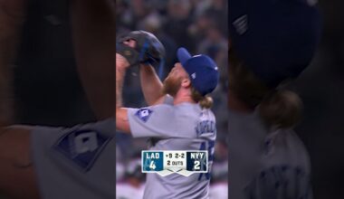 Dodgers are one game away from a WORLD CHAMPIONSHIP 🏆 #mlb #baseball #Dodgers #yankees #worldseries