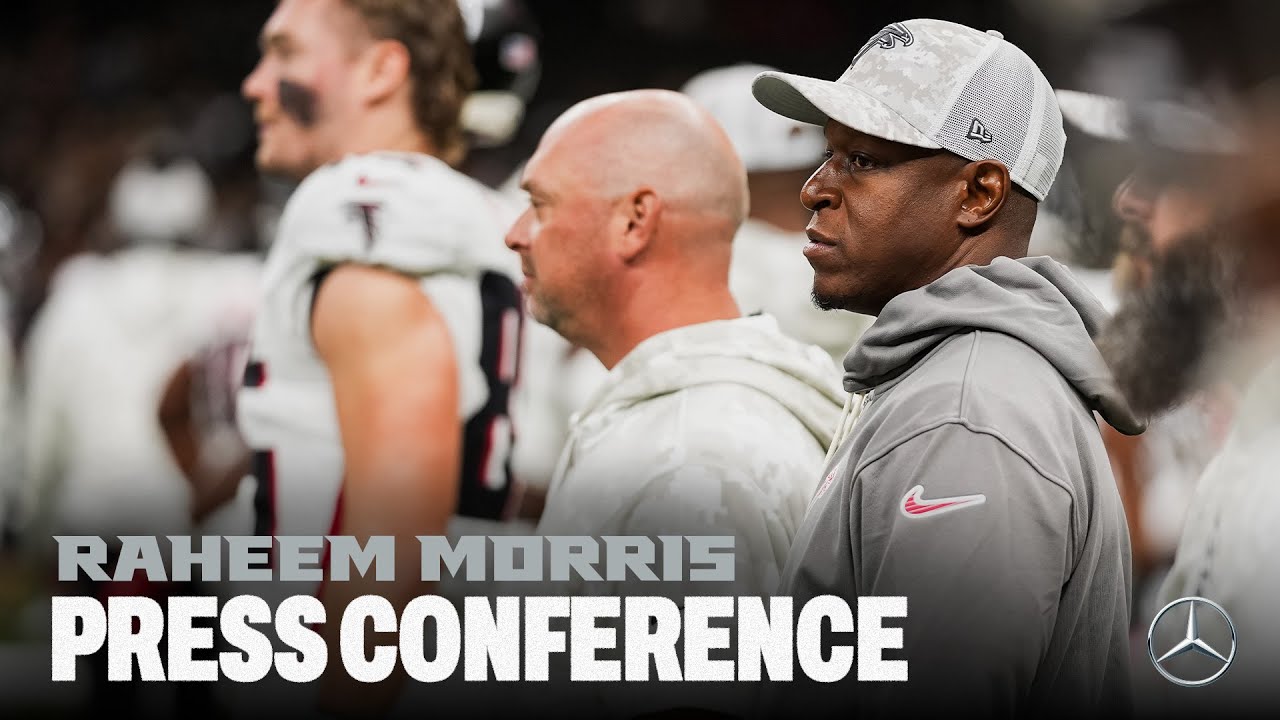 Raheem Morris on bouncing back and early preparations for matchup against Broncos | Press Conference