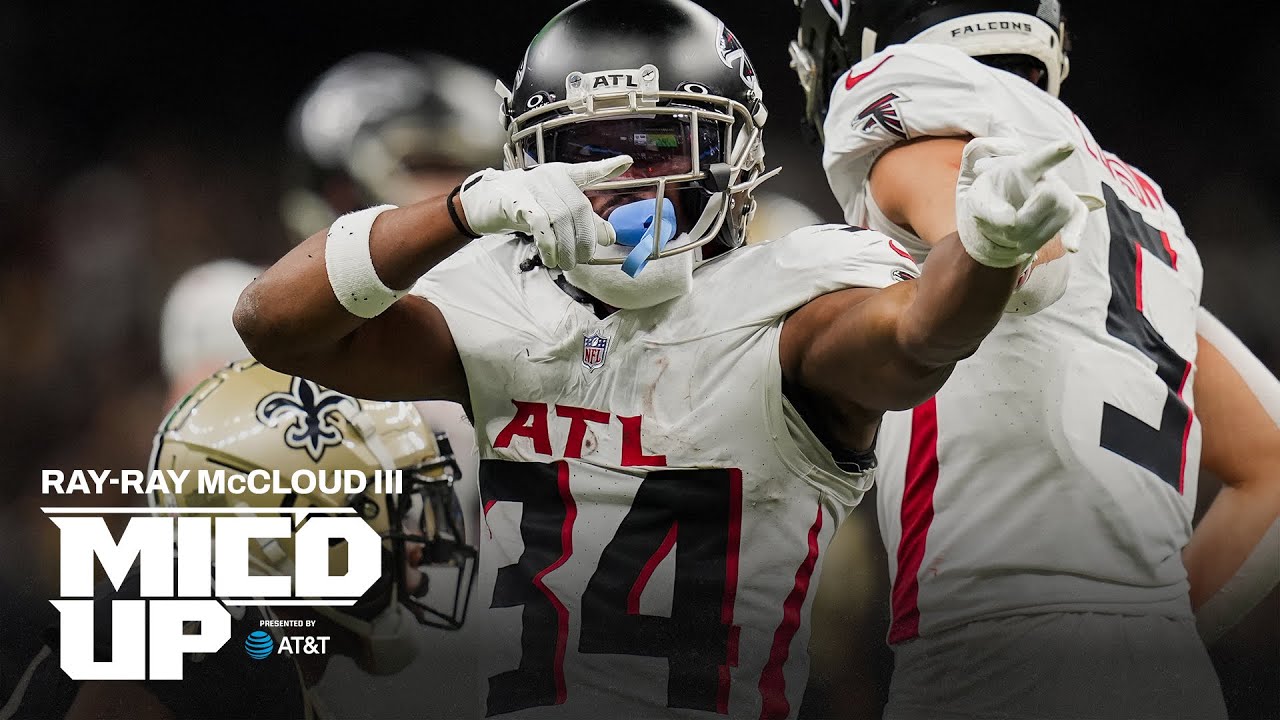Ray-Ray McCloud III mic'd up against the New Orleans Saints | Atlanta Falcons