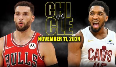 Cleveland Cavaliers vs Chicago Bulls Full Game Highlights - November 11, 2024 | 2024-25 NBA Season