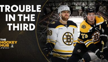 Bruins 3rd Period Struggles On Full Display Vs Senators