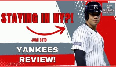Is Juan Soto STAYING IN NEW YORK !?!?! | New York Yankees Fantasy Baseball Review