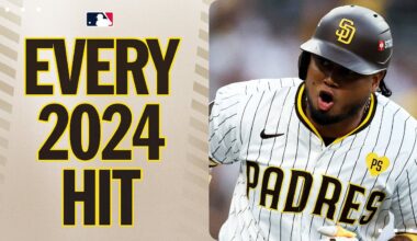 EVERY HIT from Luis Arraez's historic 3rd batting crown on his 3rd different team! (All 2024 hits!)