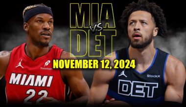 Miami Heat vs Detroit Pistons Full Game Highlights - November 12, 2024 | 2024-25 NBA Season