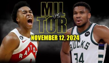 Milwaukee Bucks vs Toronto Raptors Full Game Highlights - November 12, 2024 | 2024-25 NBA Season