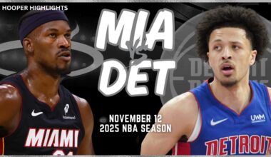 Miami Heat vs Detroit Pistons Full Game Highlights | Nov 12 | 2025 NBA Season