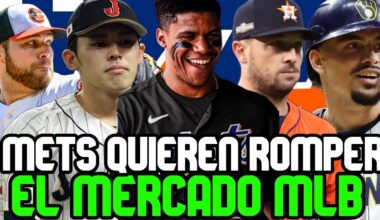 AGENCIA LIBRE MLB METS NEW YORK quieren romper el MERCADO MLB con FIRMA de JUAN SOTO y ALL STARS