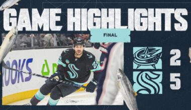 Seattle Kraken vs. Columbus Blue Jackets | 11/12 Game Highlights