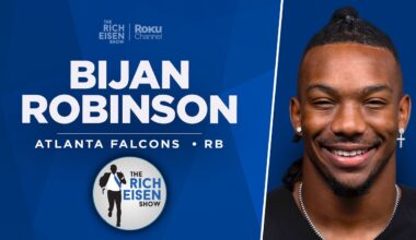 Falcons RB Bijan Robinson Talks Kirk Cousins, Saquon & More with Rich Eisen | Full Interview