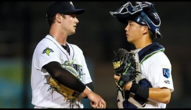 Hyungchan Um (엄형찬) #CarolinaLeague Highlights 2024 - Pitch-framing