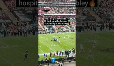 Wembley Hospitality For The New England Patriots Vs Jacksonville Jaguars NFL Game 🔥