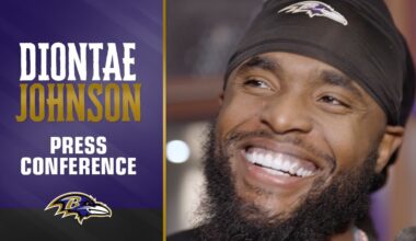 Diontae Johnson on Playing His Former Team | Baltimore Ravens