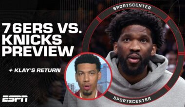 'Joel Embiid is GOING to want to PUSH IT' - Danny Green on 76ers vs. Knicks [PREVIEW] | SportsCenter