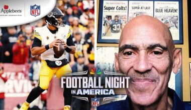 Russell Wilson brings a new energy to Pittsburgh Steelers offense | FNIA | NFL on NBC