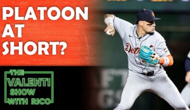 Are The Tigers Planning A Platoon At Shortstop? | The Valenti Show with Rico