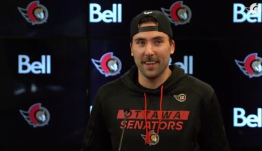 Michael Amadio, Nick Jensen, and Travis Green Media Availability - Nov. 13