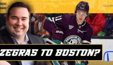 Would Trevor Zegras be a good fit for the Bruins? | Pucks With Haggs