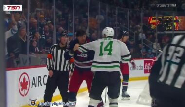 Jamie Benn vs Adam Lowry Nov 09, 2024