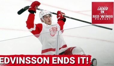 SIMON EDVINSSON ENDS IT IN OT | Cam Talbot earns 250th career win in victory over Penguins