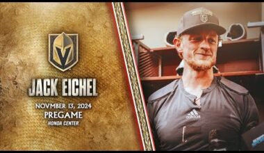Jack Eichel Pregame 11/13: Sharing The Lifestyle With The People That Helped You Get There!