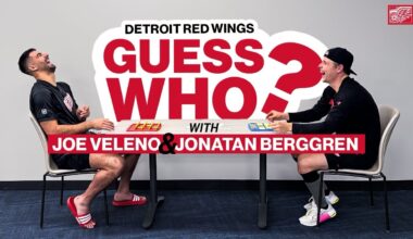 Joe Veleno and Jonatan Berggren Play Guess Who