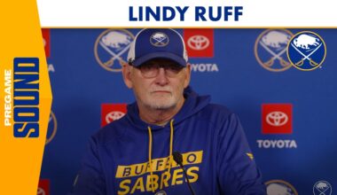 "Our Strength is All Four Lines Producing" | Lindy Ruff Ahead of Game Against St. Louis