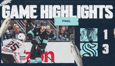 Seattle Kraken vs. Chicago Blackhawks | 11/14 Game Highlights