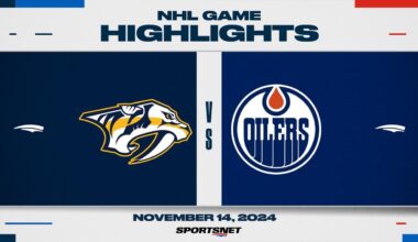 NHL Highlights | Predators vs. Oilers - November 14, 2024
