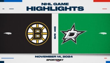 NHL Highlights | Bruins vs. Stars - November 14, 2024