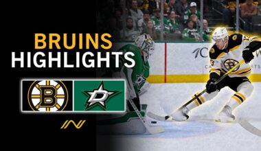 Bruins Highlights: Boston Heads To Dallas To Take On Stars Before Heading Home