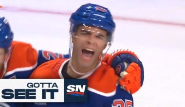 GOTTA SEE IT: Connor McDavid's INSANE Backhand Feed Keys Nurse's OT Winner