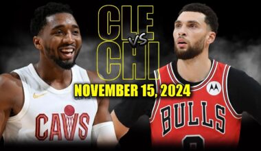 Cleveland Cavaliers vs Chicago Bulls Full Game Highlights - November 15, 2024 | 2024-25 NBA Season