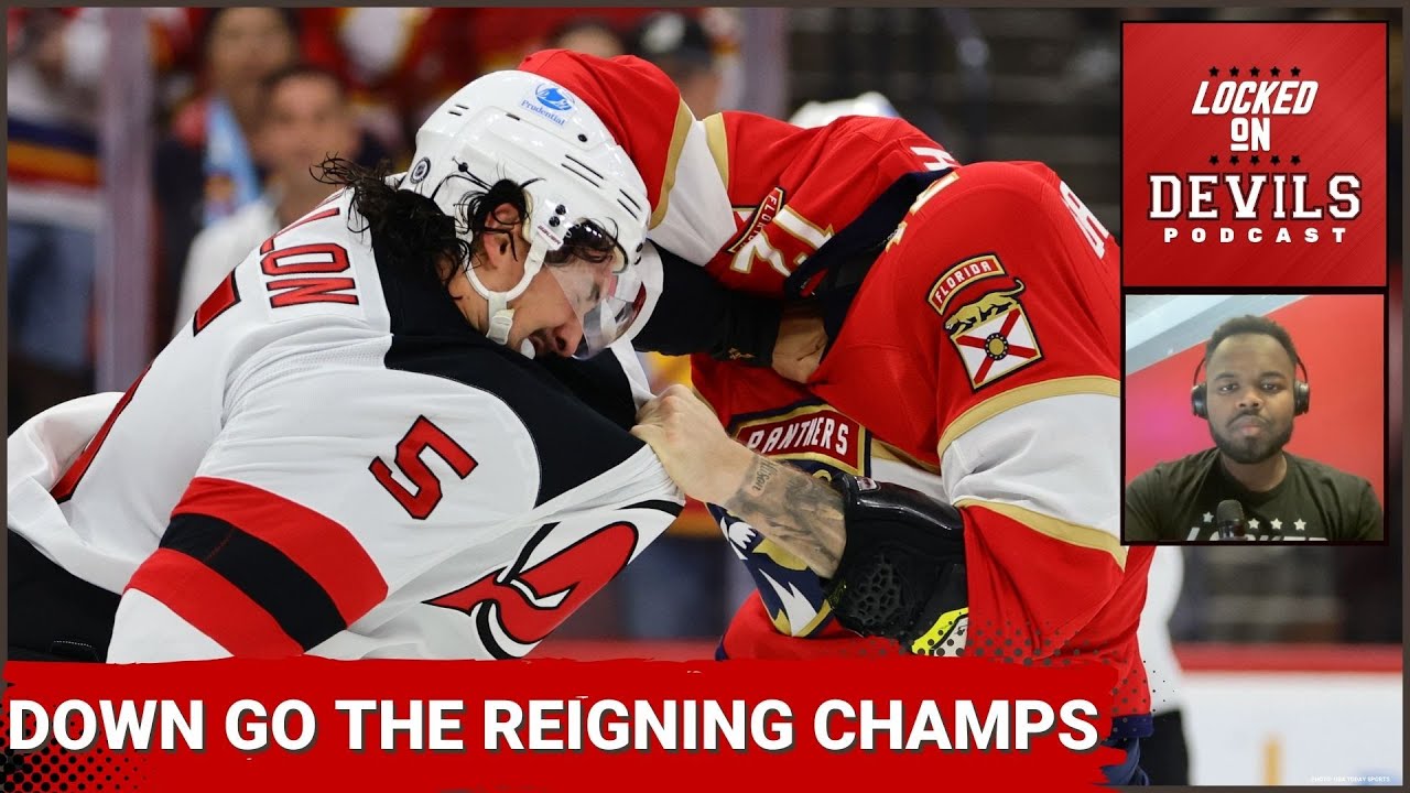 Devils Snapped The Panthers' 7-Game Winning Streak...Brenden Dillon Gave The Team a Boost