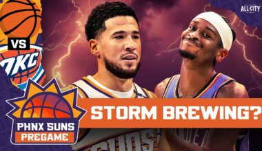 PREGAME: Without Durant & Beal, Can Booker CARRY Suns Against Thunder, Shai Gilgeous-Alexander?