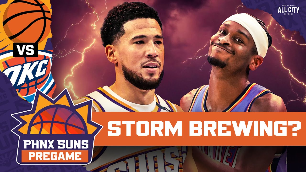 PREGAME: Without Durant & Beal, Can Booker CARRY Suns Against Thunder, Shai Gilgeous-Alexander?