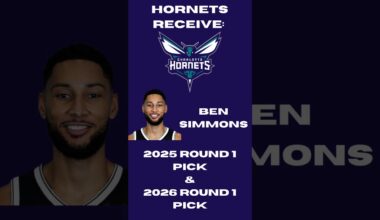 TRADING Ben Simmons To The Charlotte Hornets! #nba #basketball #viral